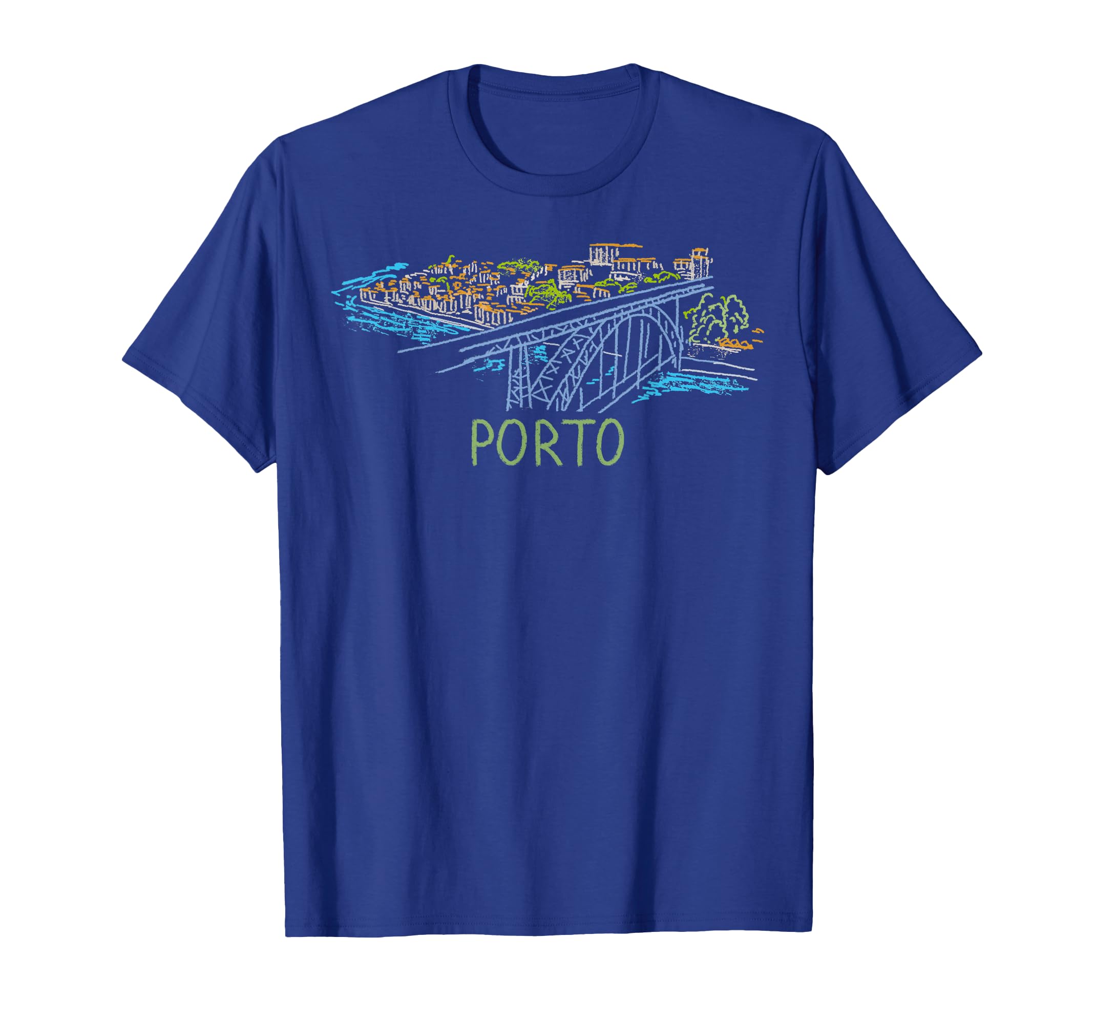 Porto Portugal Travel Souvenir T-Shirt - Unique Graphic for Adults - T-Shirt, Sweatshirt, Hoodie
