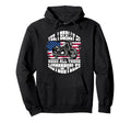 Biker Dad American Us Flag Motorcycle Hoodie - Trendy Graphic for Adults - T-Shirt, Sweatshirt, Hoodie