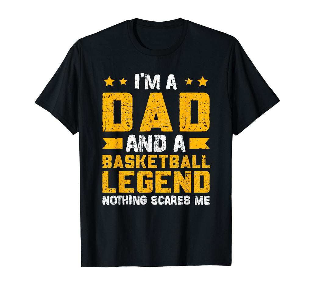 Dad Basketball Legend Fathers Day T-Shirt - Novelty Apparel for Adults - T-Shirt, Sweatshirt, Hoodie
