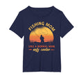Fishing Mom Like Normal Mom Only Cooler T-Shirt - Unique Graphic Unisex - T-Shirt, Sweatshirt, Hoodie