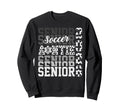 2026 Soccer Senior Auntie Graduation Sweatshirt - Aesthetic Graphic Unisex - T-Shirt, Sweatshirt, Hoodie