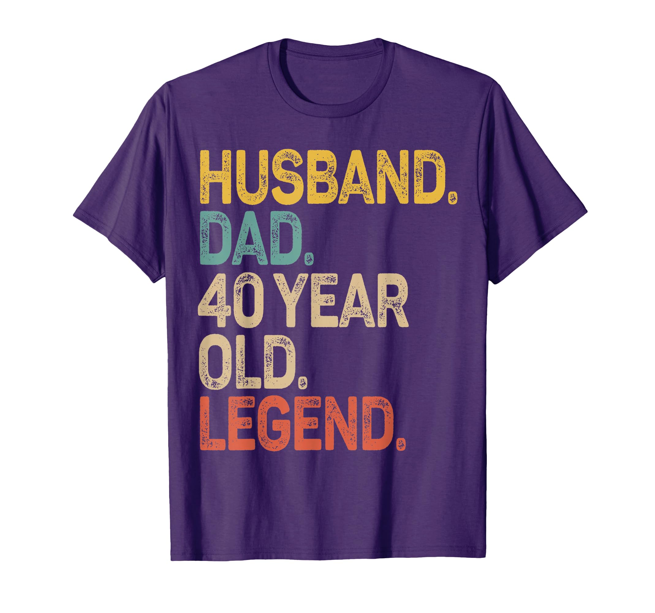 40Th Birthday Husband Dad 40 Year T-Shirt - Aesthetic Graphic Men Women - T-Shirt, Sweatshirt, Hoodie