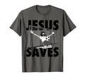 Jesus Saves Funny Faithful T-Shirt - Casual Everyday Wear for Adults - T-Shirt, Sweatshirt, Hoodie