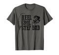 Step Dad Fishing Reel Step Dad T-Shirt - Fun Novelty Design Men Women - T-Shirt, Sweatshirt, Hoodie