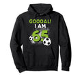 65Th Birthday Soccer Theme 65Year Hoodie - Aesthetic Graphic for Adults - T-Shirt, Sweatshirt, Hoodie