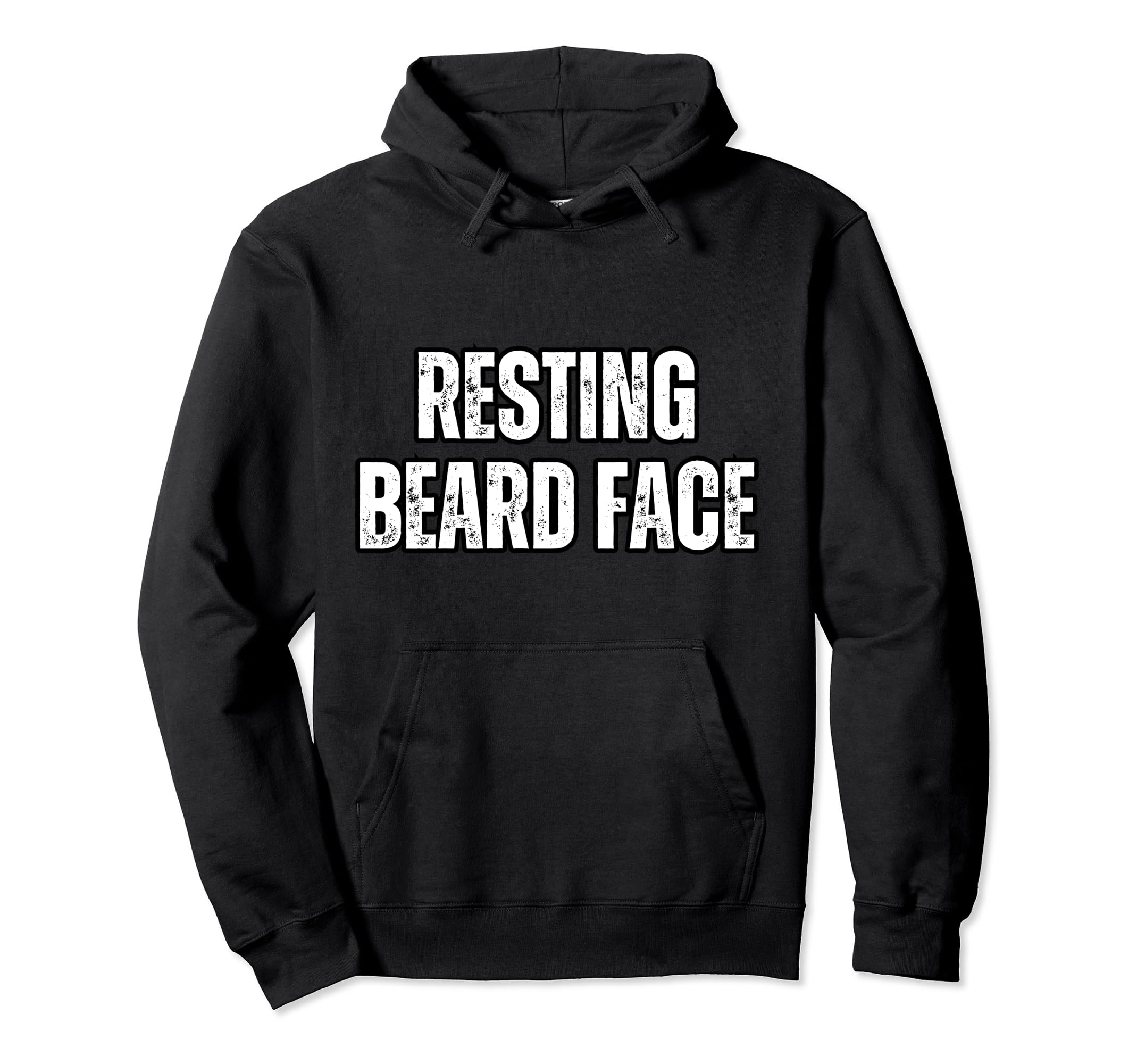 Resting Beard Face Hoodie - Streetwear Style Unisex - T-Shirt, Sweatshirt, Hoodie