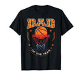 Dad Rookie 1St Basketball Bday Theme T-Shirt - Graphic Print Unisex - T-Shirt, Sweatshirt, Hoodie