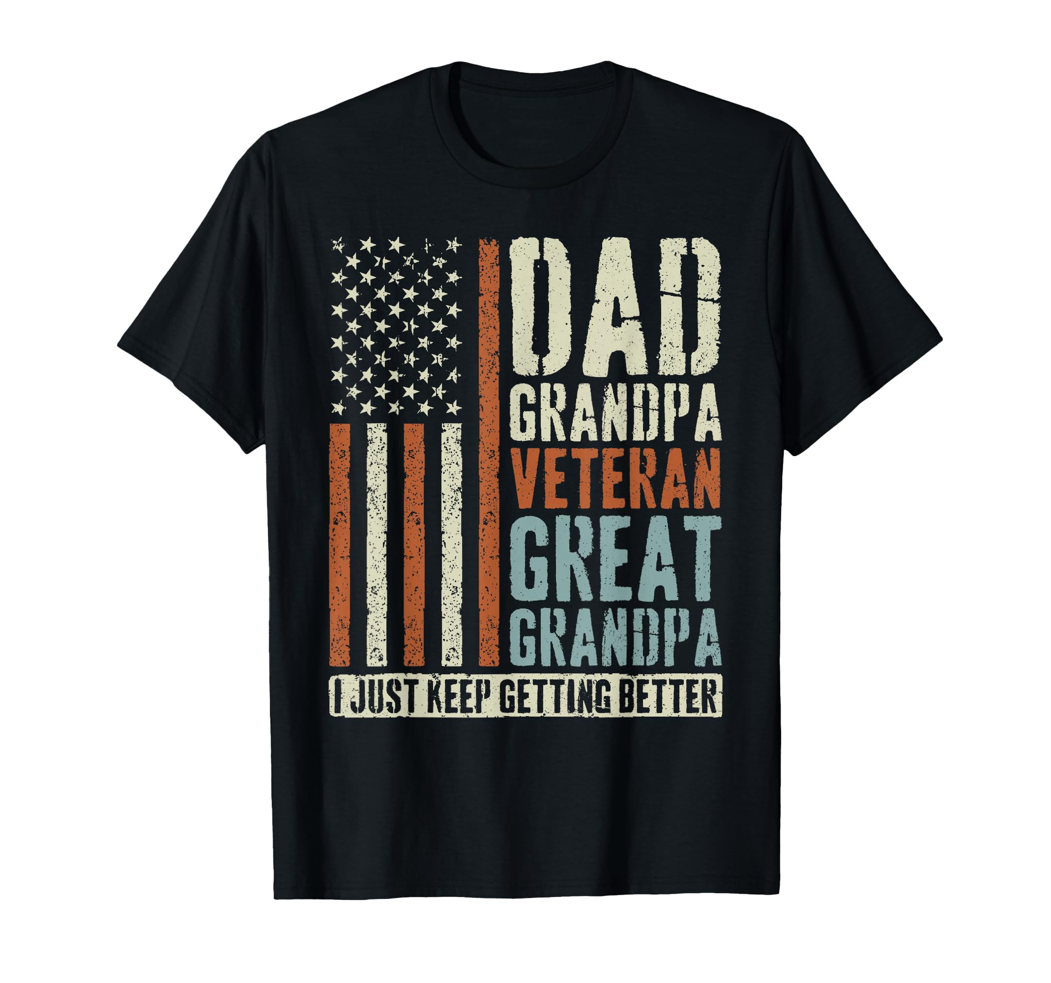 Dad Grandpa Veteran Great Grandpa Sweatshirt - Novelty Apparel Men Women - T-Shirt, Sweatshirt, Hoodie