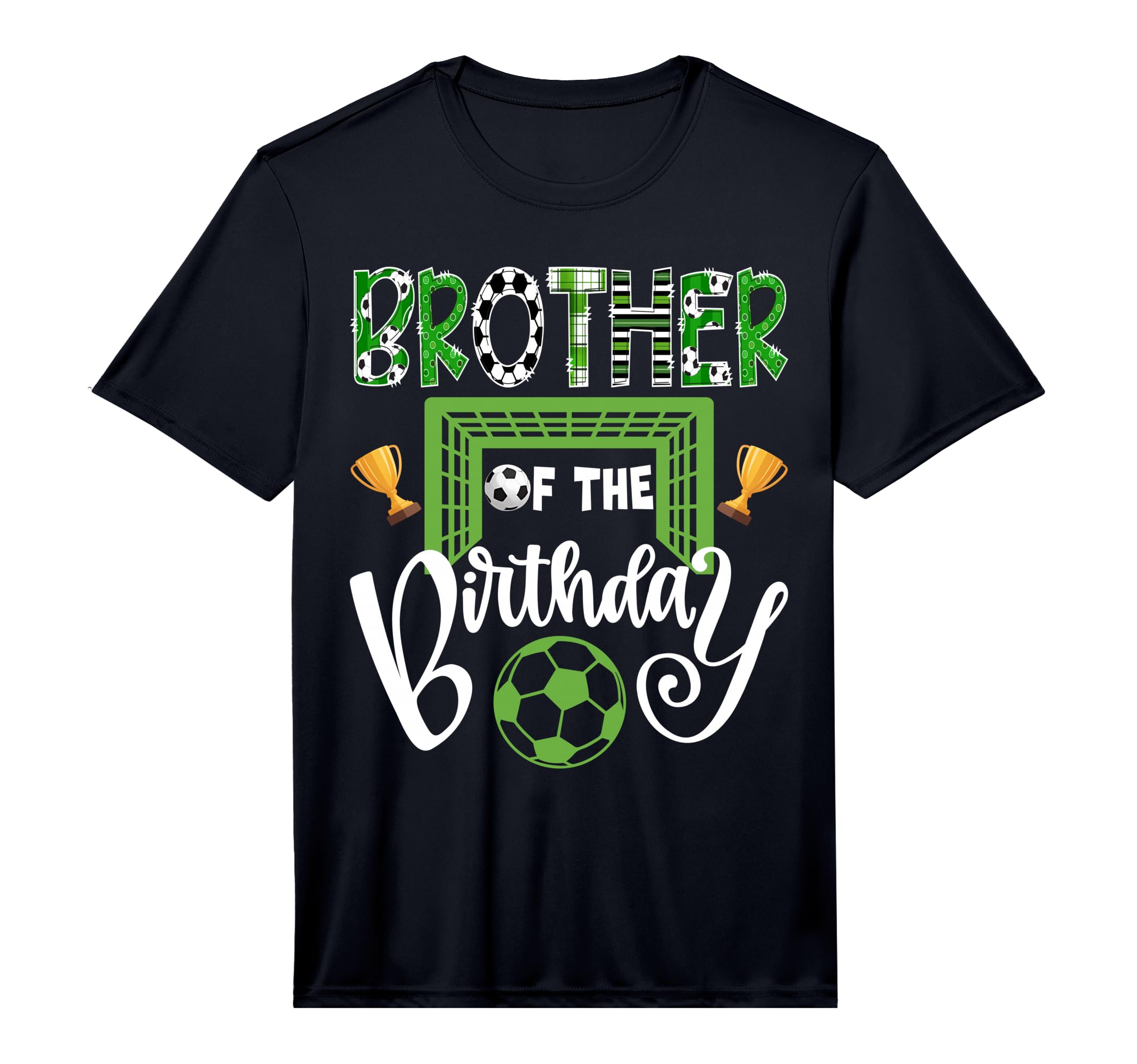 Brother Birthday Soccer Player Bday T-Shirt - Graphic Print for Adults - T-Shirt, Sweatshirt, Hoodie