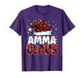 Amma Claus Merry Santa Hat Family T-Shirt - Unique Graphic Men Women - T-Shirt, Sweatshirt, Hoodie