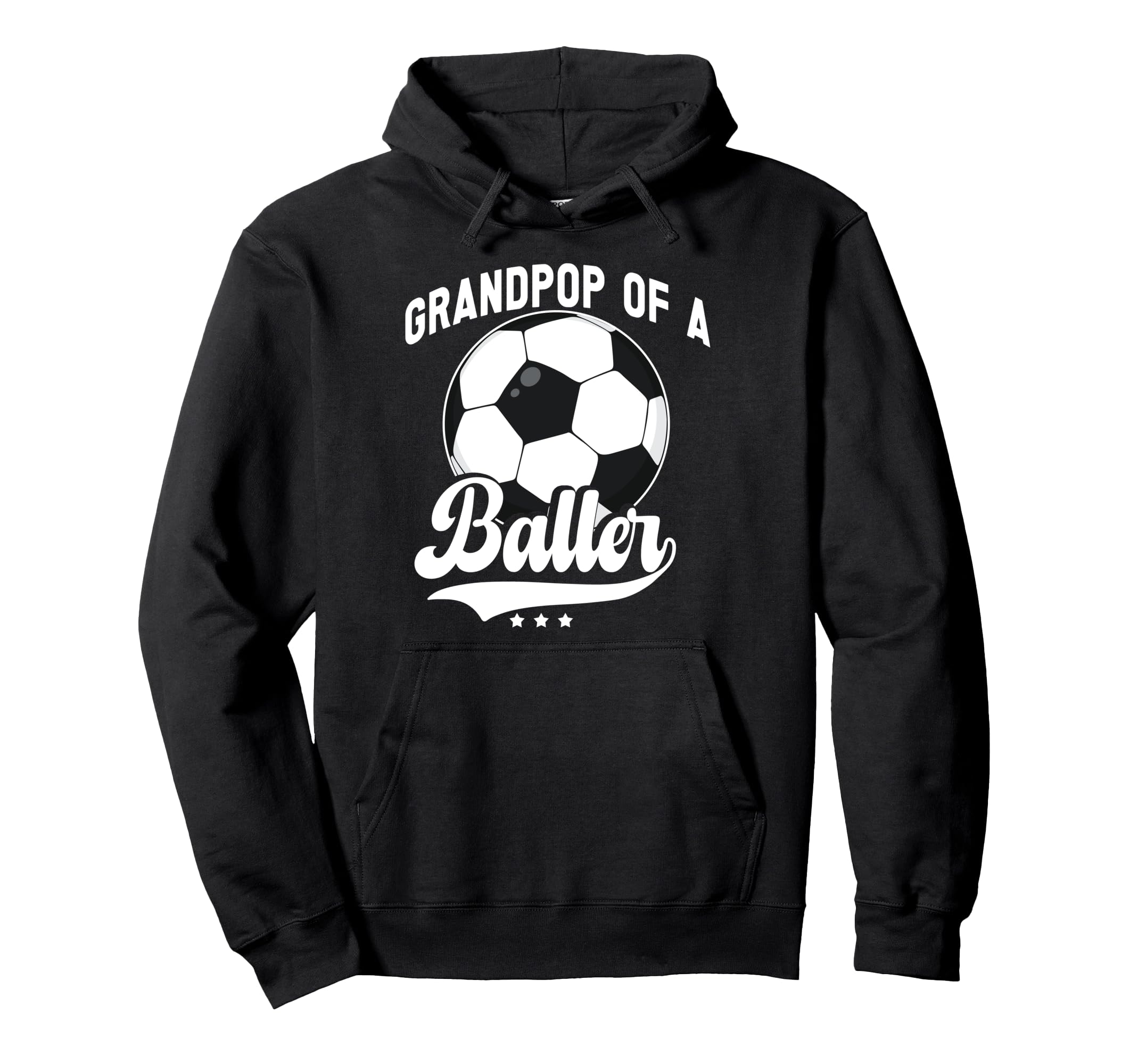 Grandpop Baller Soccer Grandpop Soccer Hoodie - Streetwear Style Men Women - T-Shirt, Sweatshirt, Hoodie