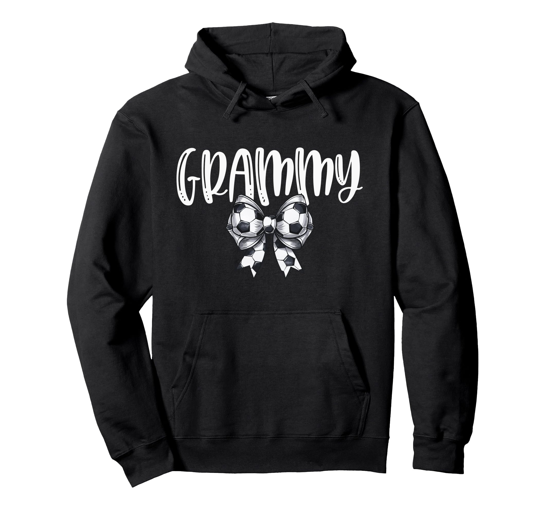 Coquette Soccer Grammy Spirit Hoodie - Graphic Print Men Women - T-Shirt, Sweatshirt, Hoodie
