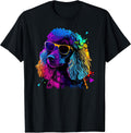 Poodle Pop Art Colorful Design Lovers - Adult & Kids T-Shirts, Sweatshirts & Hoodies apparel design preview 1