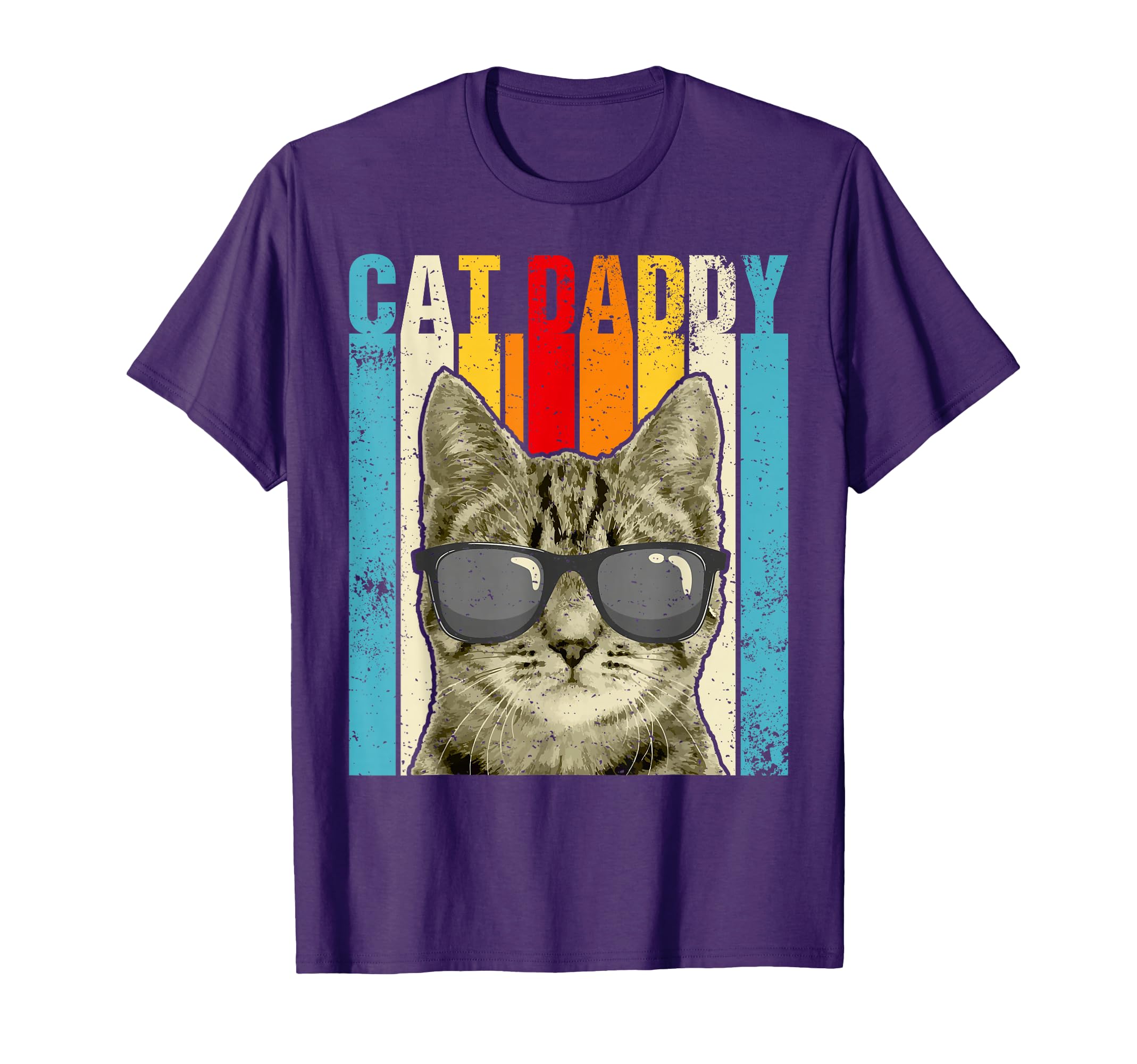 Cat Daddy Funny Cat Lover Cat Sunglasses T-Shirt - Novelty Apparel Unisex - T-Shirt, Sweatshirt, Hoodie