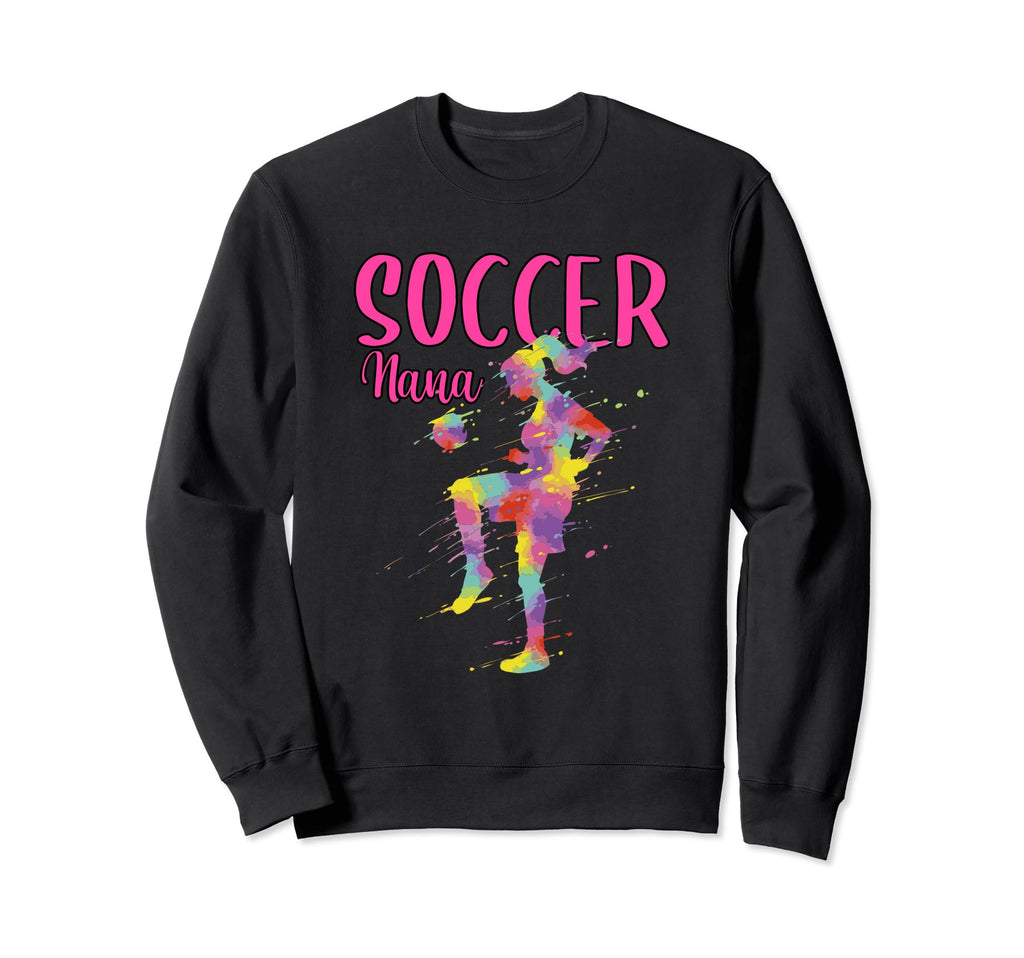 Soccer Nana Player Team Sports Sweatshirt - Minimalist Print for Adults - T-Shirt, Sweatshirt, Hoodie