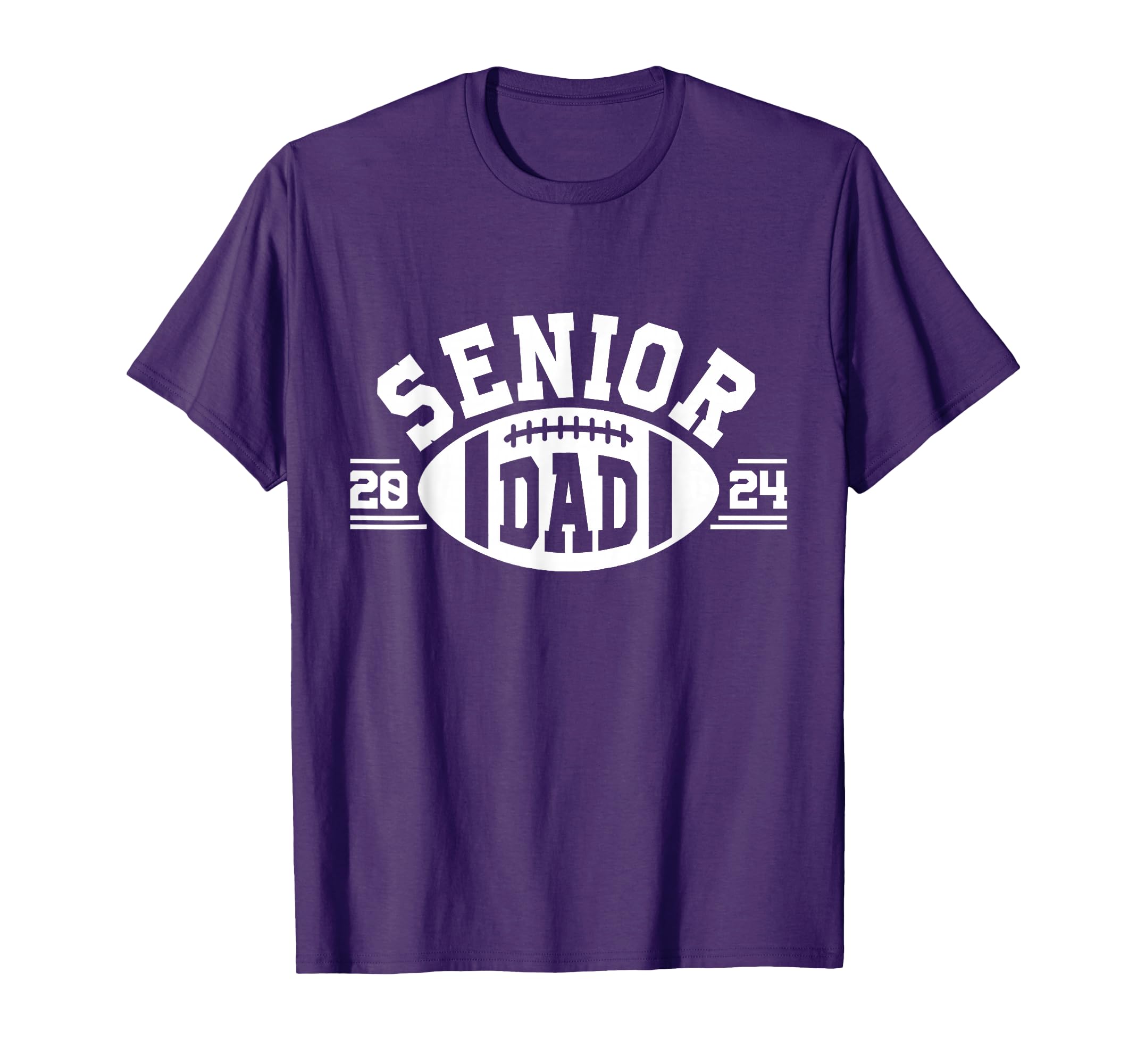 Senior Dad Class 2024 Football Dad T-Shirt - Streetwear Style Unisex - T-Shirt, Sweatshirt, Hoodie