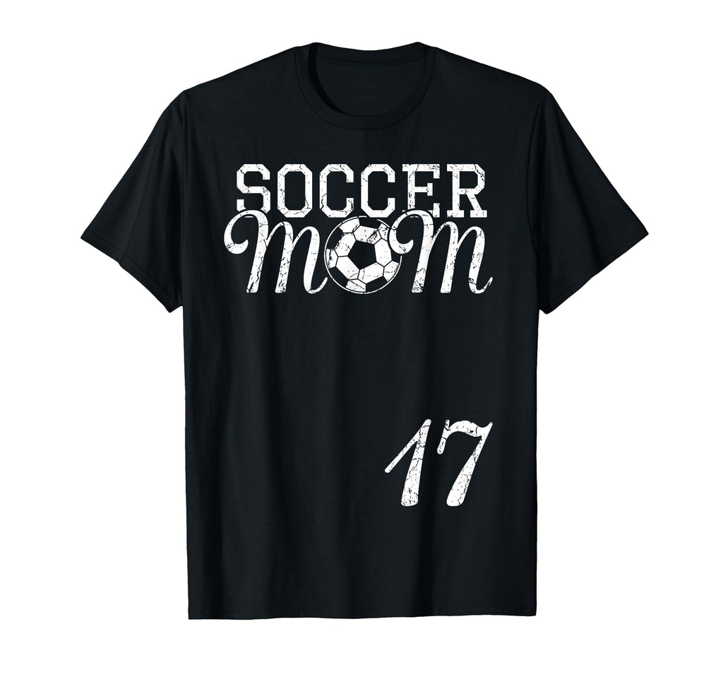 Soccer Mom Jersey Number 17 Favorite T-Shirt - Aesthetic Graphic Unisex - T-Shirt, Sweatshirt, Hoodie