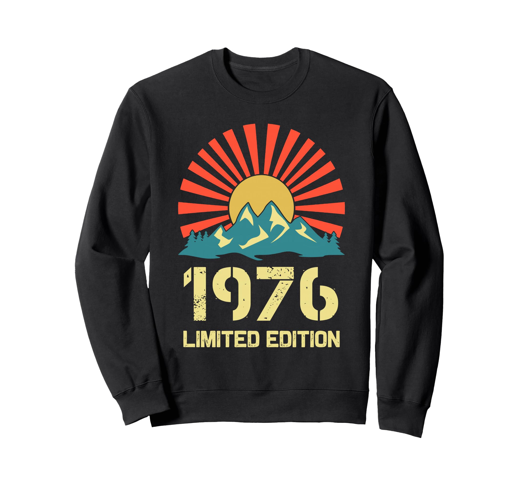1976 T Shirts 50Th Birthday Gifts Sweatshirt - Graphic Print for Adults - T-Shirt, Sweatshirt, Hoodie
