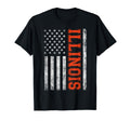 Illinois Illinois Orange Blue T-Shirt - Streetwear Style Men Women - T-Shirt, Sweatshirt, Hoodie