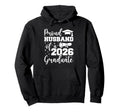 Proud Husband Class 2026 Graduate Senior Hoodie - Minimalist Print Unisex - T-Shirt, Sweatshirt, Hoodie