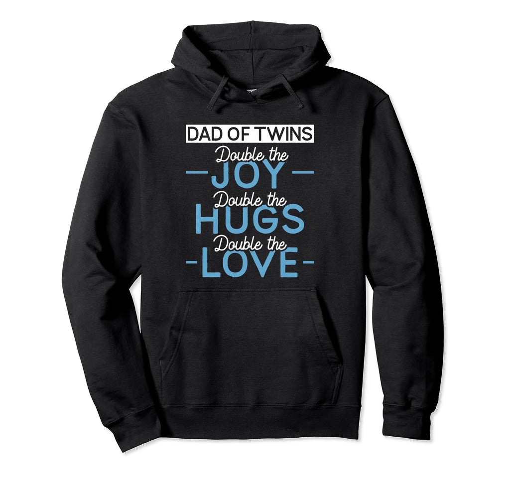 Dad Twins Father Two Twin Dad Hoodie - Novelty Apparel Men Women - T-Shirt, Sweatshirt, Hoodie