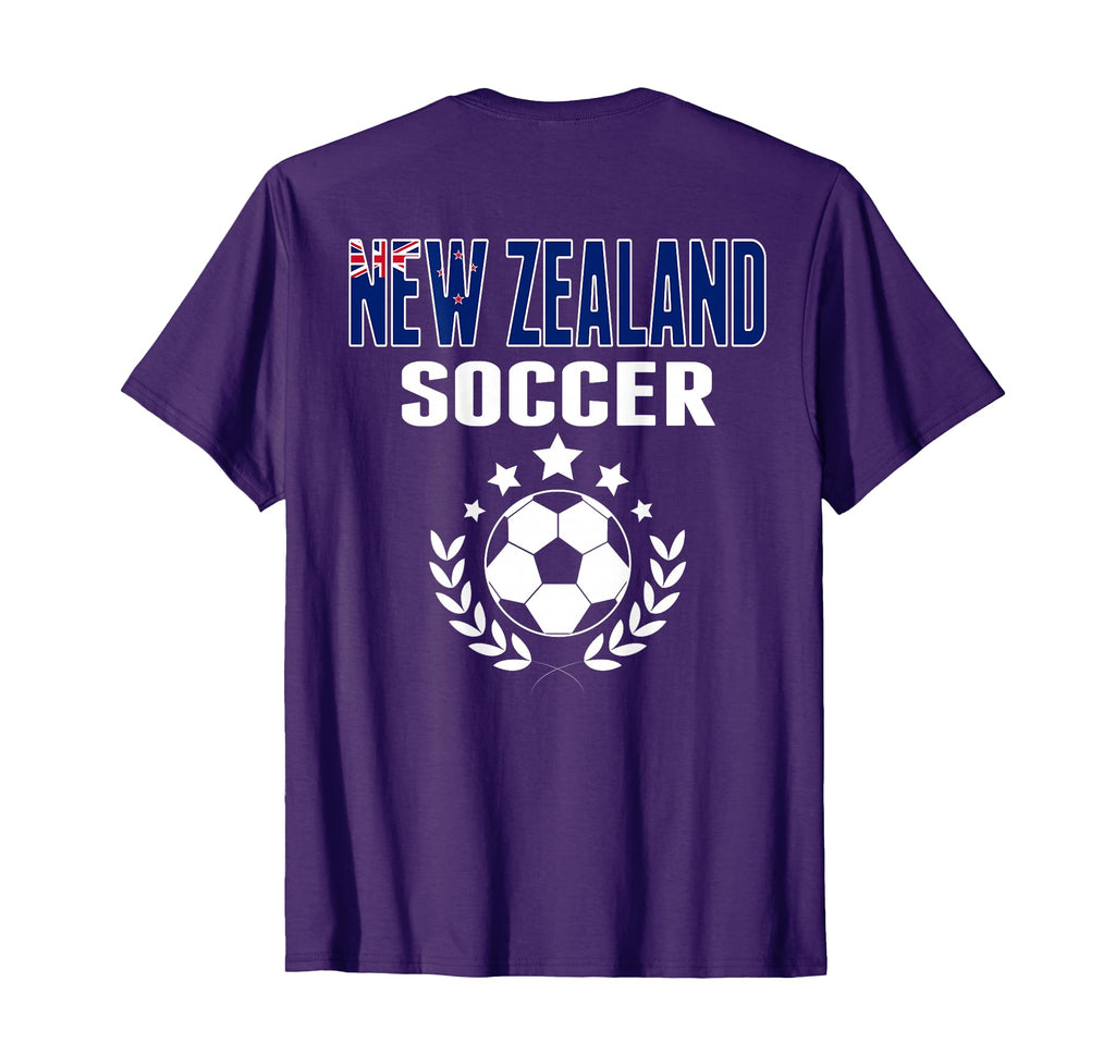 New Zealand Soccer Lovers Jersey T-Shirt - Fun Novelty Design Men Women - T-Shirt, Sweatshirt, Hoodie