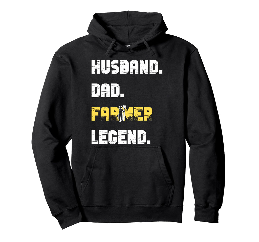 Farming Farmer Dad Father Husband Dad Hoodie - Custom Art Print Unisex - T-Shirt, Sweatshirt, Hoodie