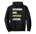 Farming Farmer Dad Father Husband Dad Hoodie - Custom Art Print Unisex - T-Shirt, Sweatshirt, Hoodie