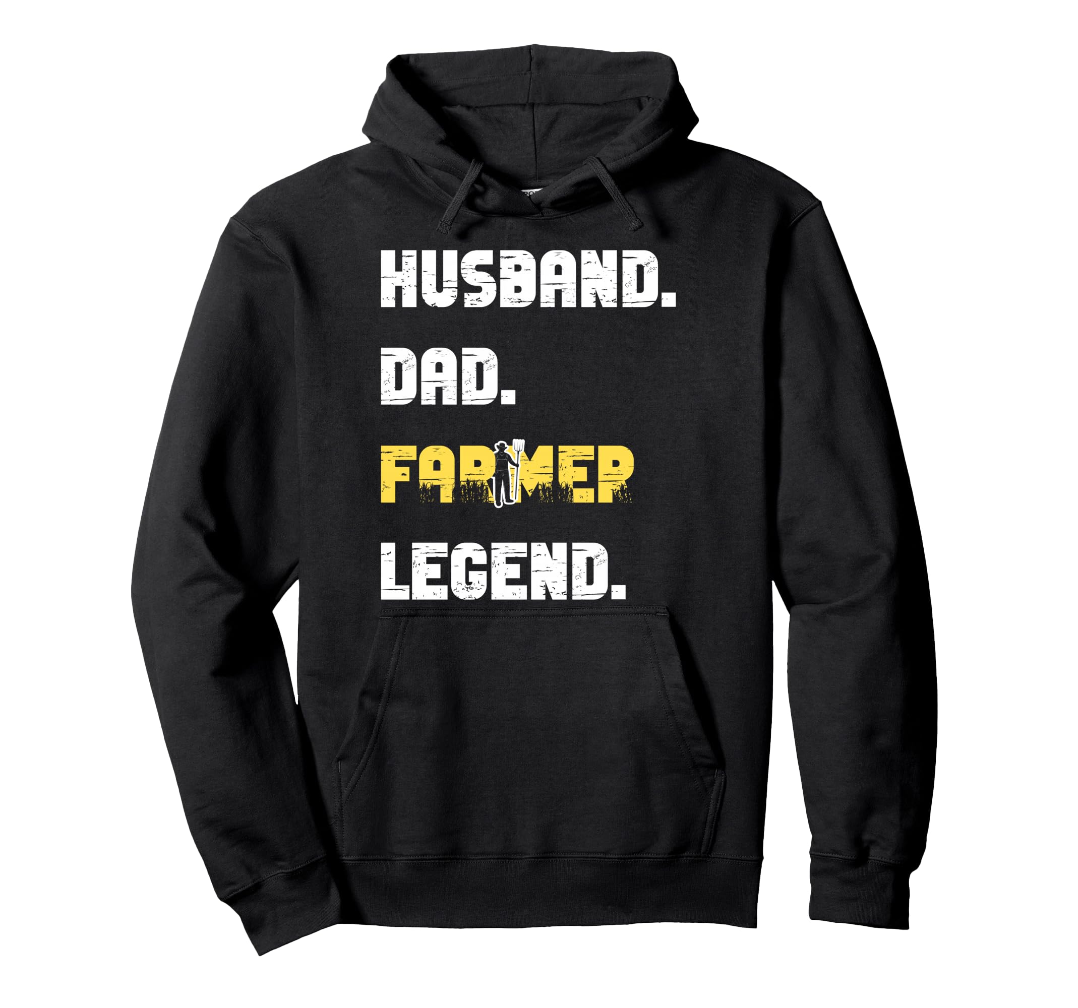 Farming Farmer Dad Father Husband Dad Hoodie - Custom Art Print Unisex - T-Shirt, Sweatshirt, Hoodie