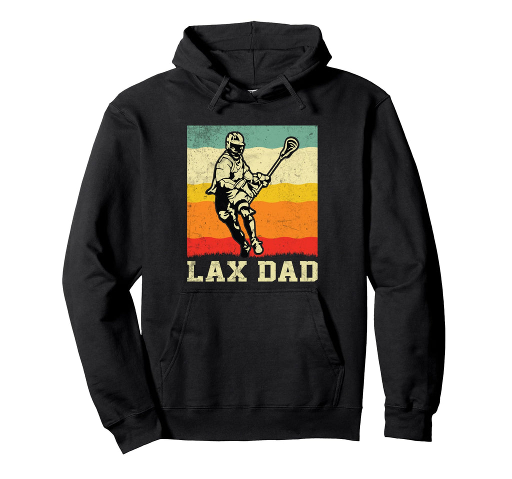 Lacrosse Dad Lax Dad Lacrosse Legend Hoodie - Trendy Graphic Men Women - T-Shirt, Sweatshirt, Hoodie