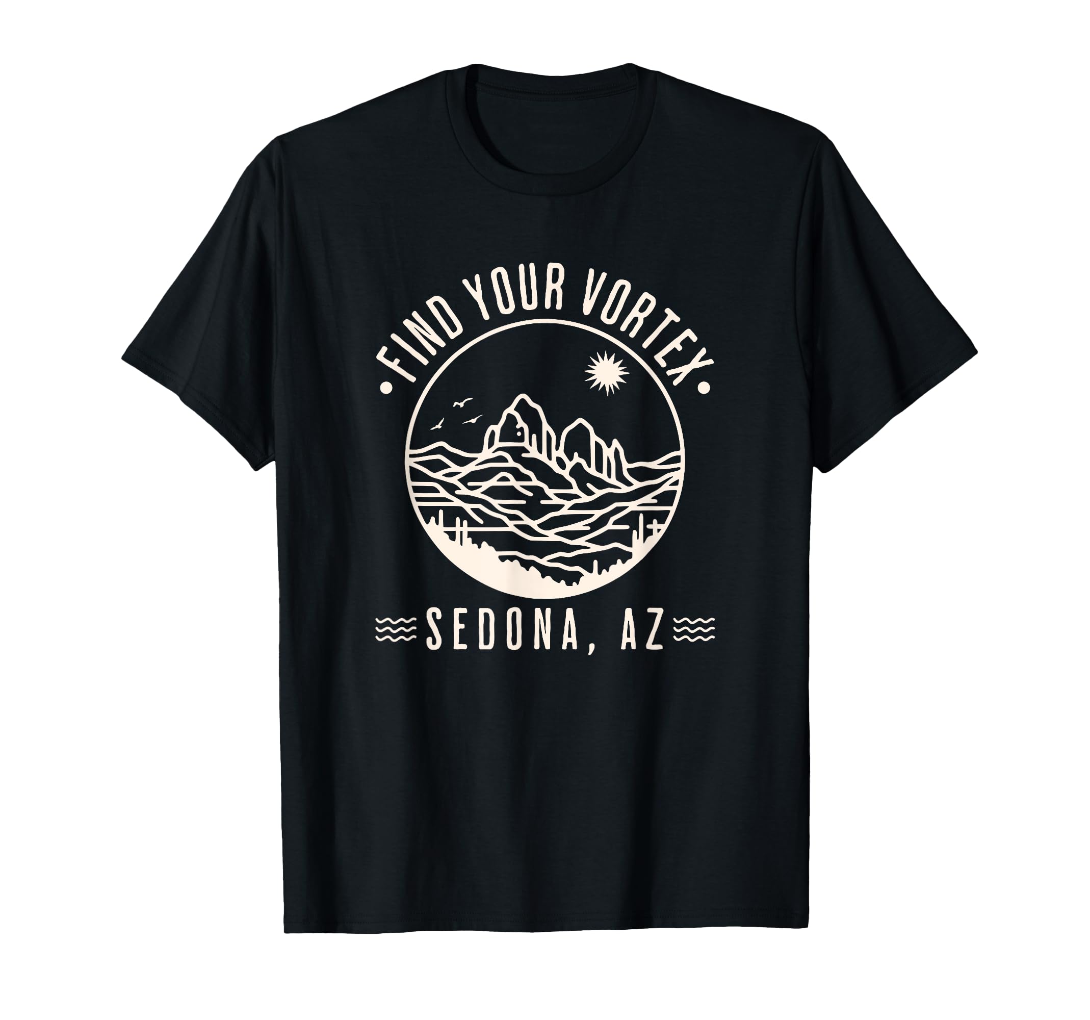 Sedona Arizona Wellness Vortex T-Shirt - Novelty Apparel Men Women - T-Shirt, Sweatshirt, Hoodie