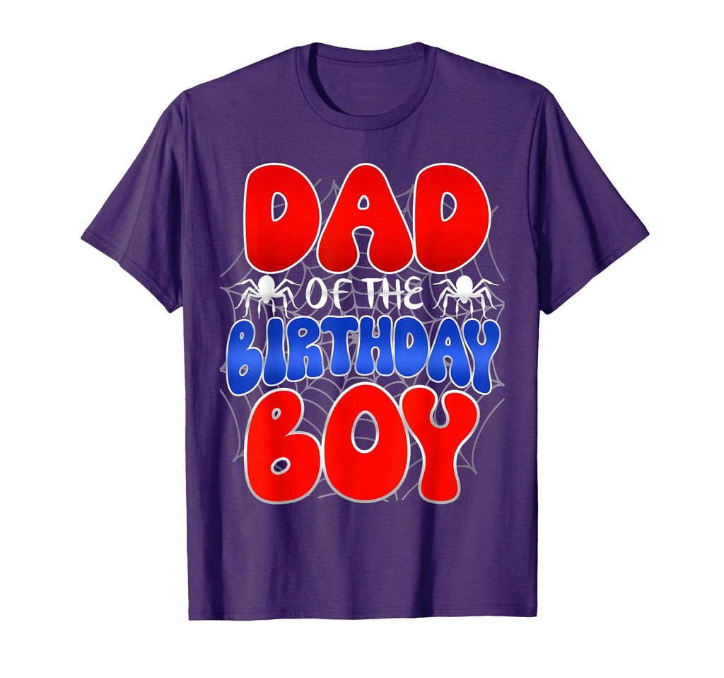 Dad Birthday Costume Spider Web T-Shirt - Minimalist Print for Adults - T-Shirt, Sweatshirt, Hoodie