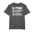 G Paw Definition G Paw Grandfather G Paw T-Shirt - Minimalist Print Unisex - T-Shirt, Sweatshirt, Hoodie