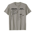 Id Hit That Expectation Reality Disc Golf T-Shirt - Novelty Apparel Unisex - T-Shirt, Sweatshirt, Hoodie