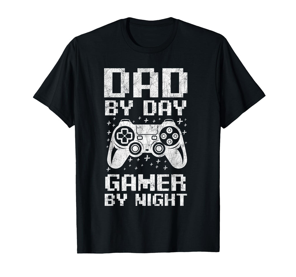 Gamer Dad Fathers Day Dad Day Gamer T-Shirt - Fun Novelty Design Men Women - T-Shirt, Sweatshirt, Hoodie