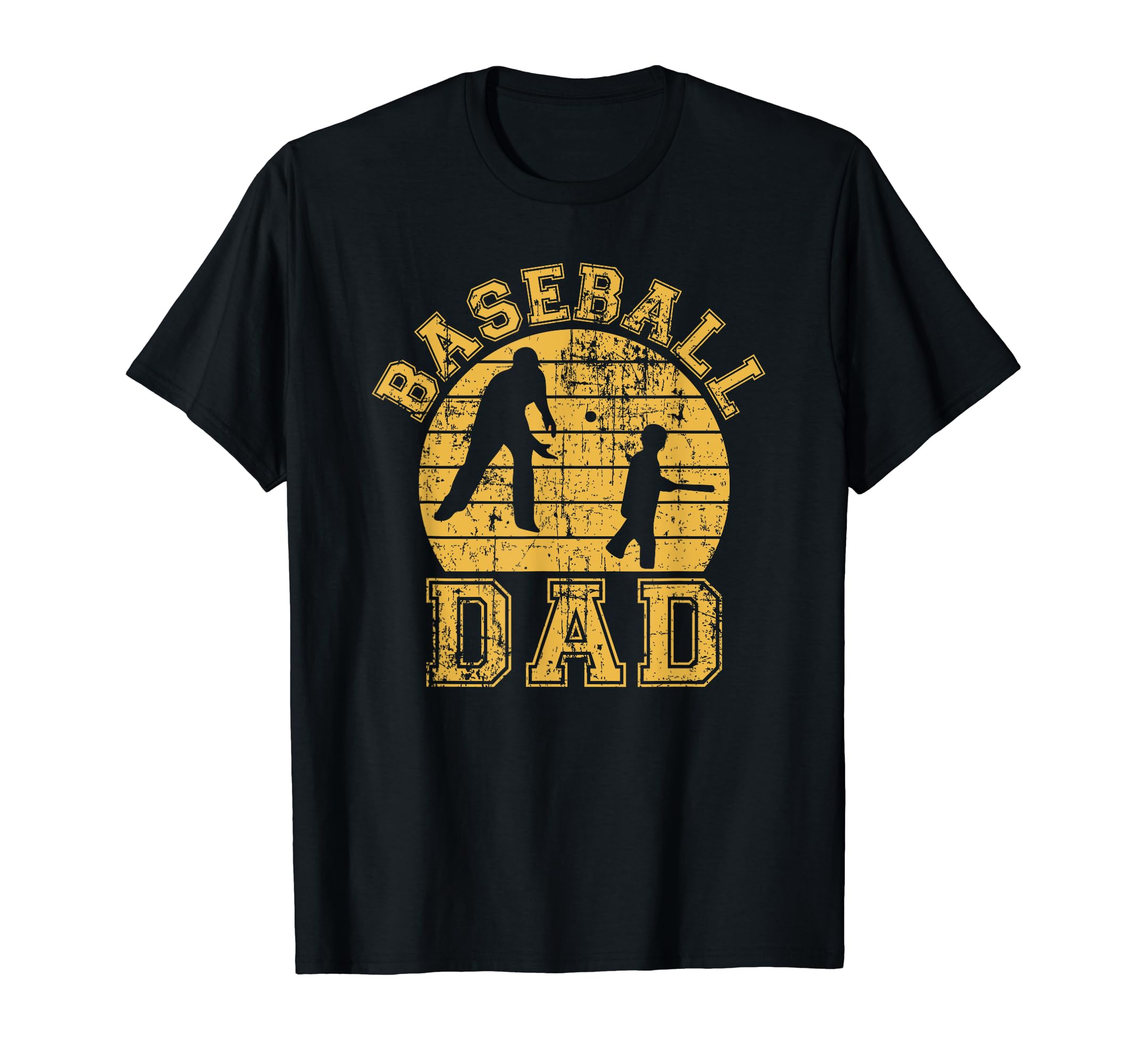 Baseball Dad Father Son Proud Daddy T-Shirt - Trendy Graphic Men Women - T-Shirt, Sweatshirt, Hoodie