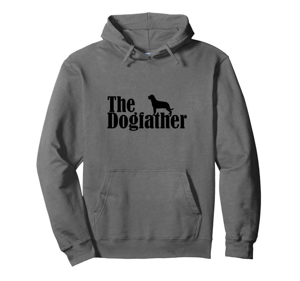 Dogfather Funny Dog Father Puppy Dog Dad Hoodie - Graphic Print for Adults - T-Shirt, Sweatshirt, Hoodie