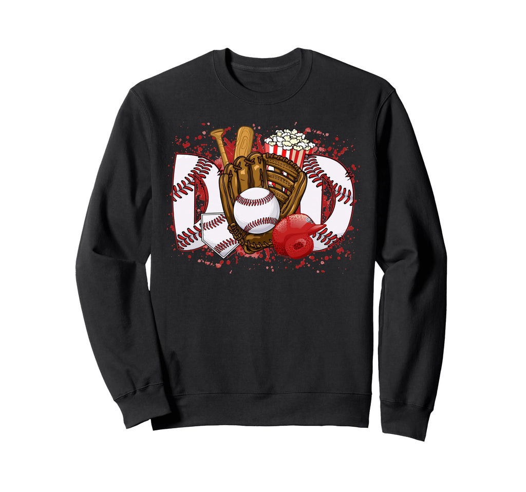 Baseball Dad Baseball Lovers Funny Sweatshirt - Streetwear Style Men Women - T-Shirt, Sweatshirt, Hoodie
