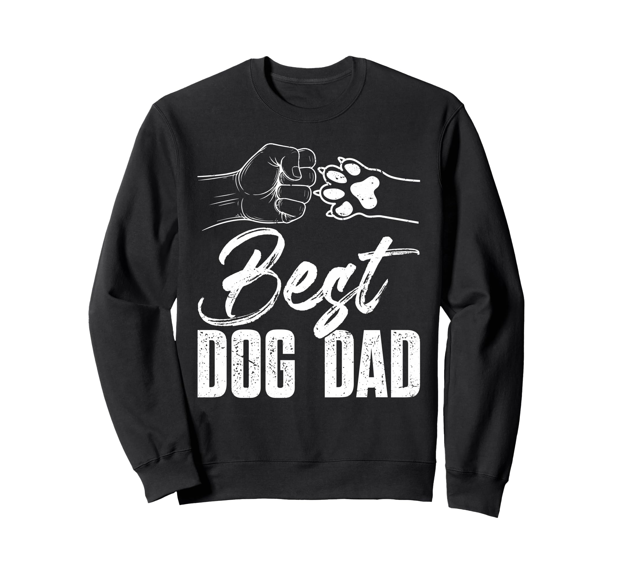 Best Dog Dad Family Matching Funny Sweatshirt - Trendy Graphic Unisex - T-Shirt, Sweatshirt, Hoodie