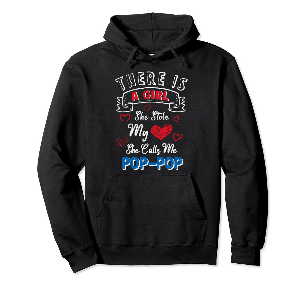 Calls Me Pop Pop Fathers Day Grandpa Hoodie - Minimalist Print Men Women - T-Shirt, Sweatshirt, Hoodie