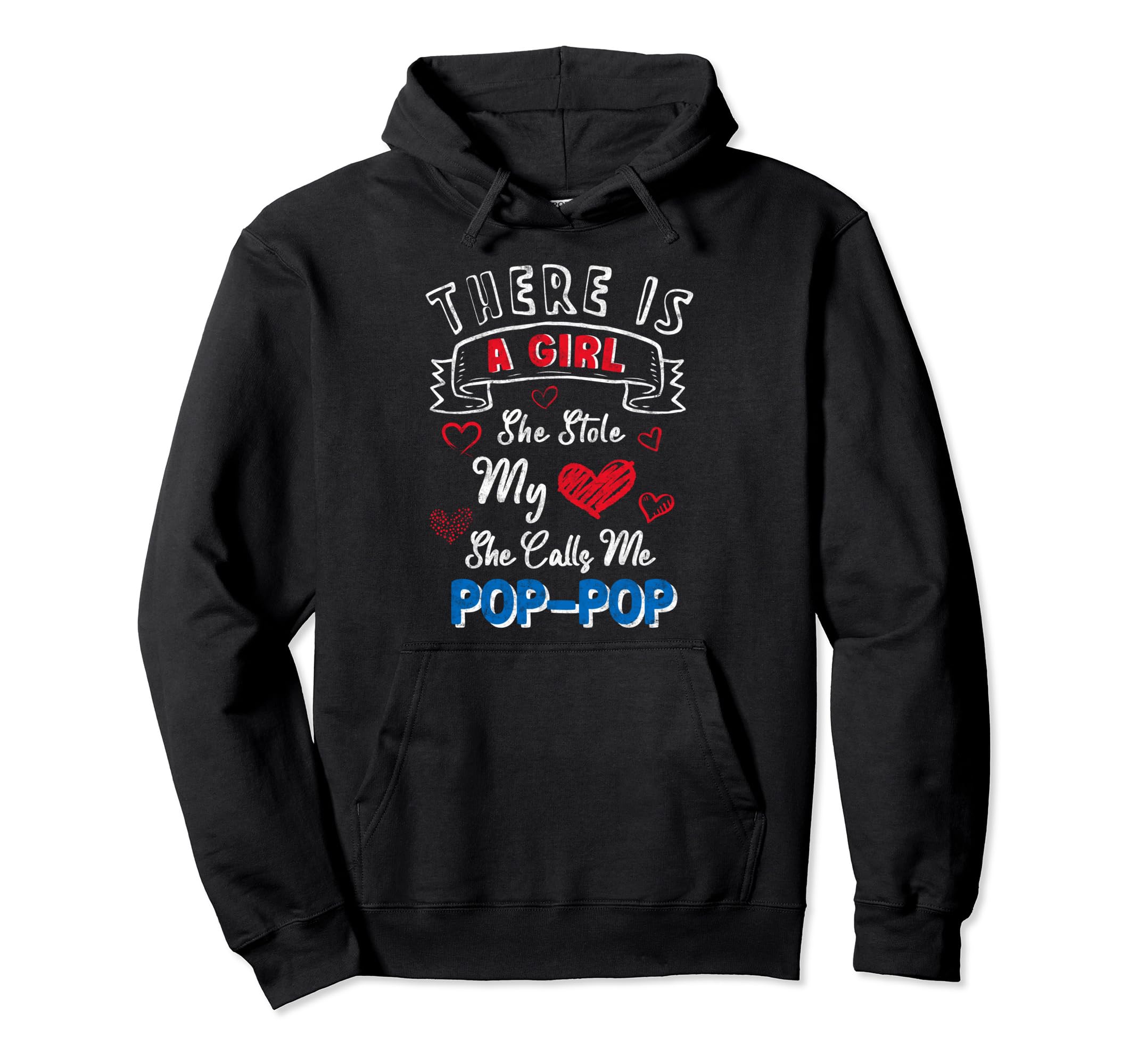 Calls Me Pop Pop Fathers Day Grandpa Hoodie - Minimalist Print Men Women - T-Shirt, Sweatshirt, Hoodie