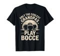 Only Coolest Grandpas Play Bocce Ball T-Shirt - Minimalist Print Unisex - T-Shirt, Sweatshirt, Hoodie
