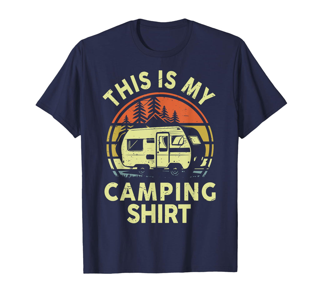 This Is My Camping Funny Rv Camping One T-Shirt - Novelty Apparel Unisex - T-Shirt, Sweatshirt, Hoodie