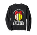Busy Raising Ballers Warning Sweatshirt - Casual Everyday Wear Men Women - T-Shirt, Sweatshirt, Hoodie