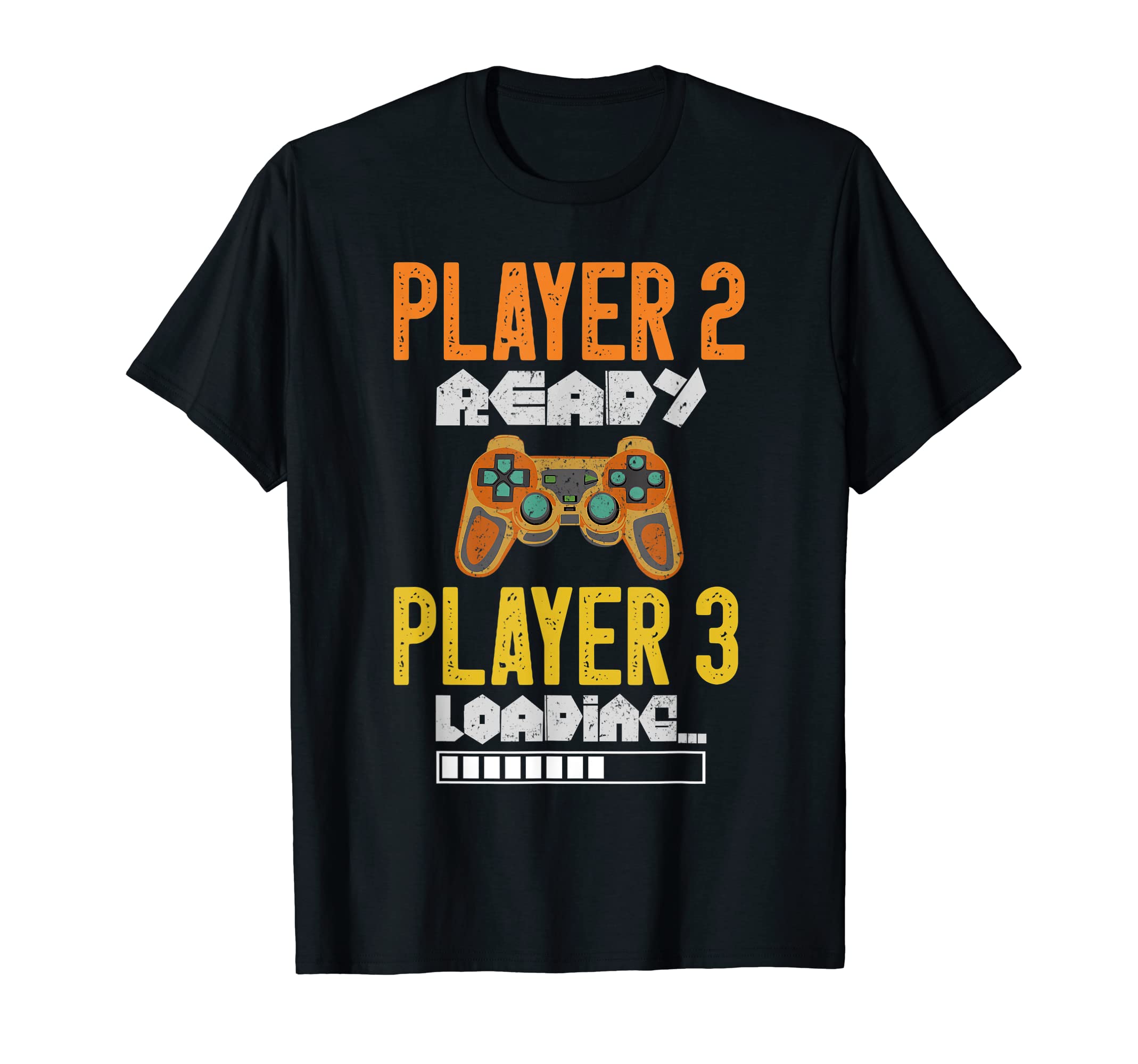 Player 3 Loading Gaming Gamer T-Shirt - Casual Everyday Wear for Adults - T-Shirt, Sweatshirt, Hoodie