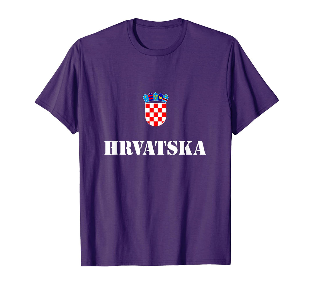 Croatia Hrvatska Soccer Croatian T-Shirt - Custom Art Print for Adults - T-Shirt, Sweatshirt, Hoodie