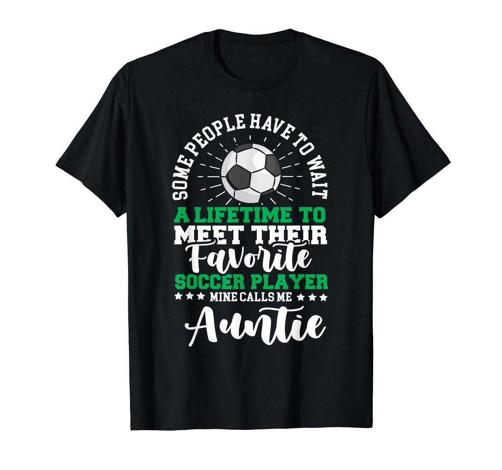 Soccer Player Aunt Mothers Day T-Shirt - Aesthetic Graphic for Adults - T-Shirt, Sweatshirt, Hoodie