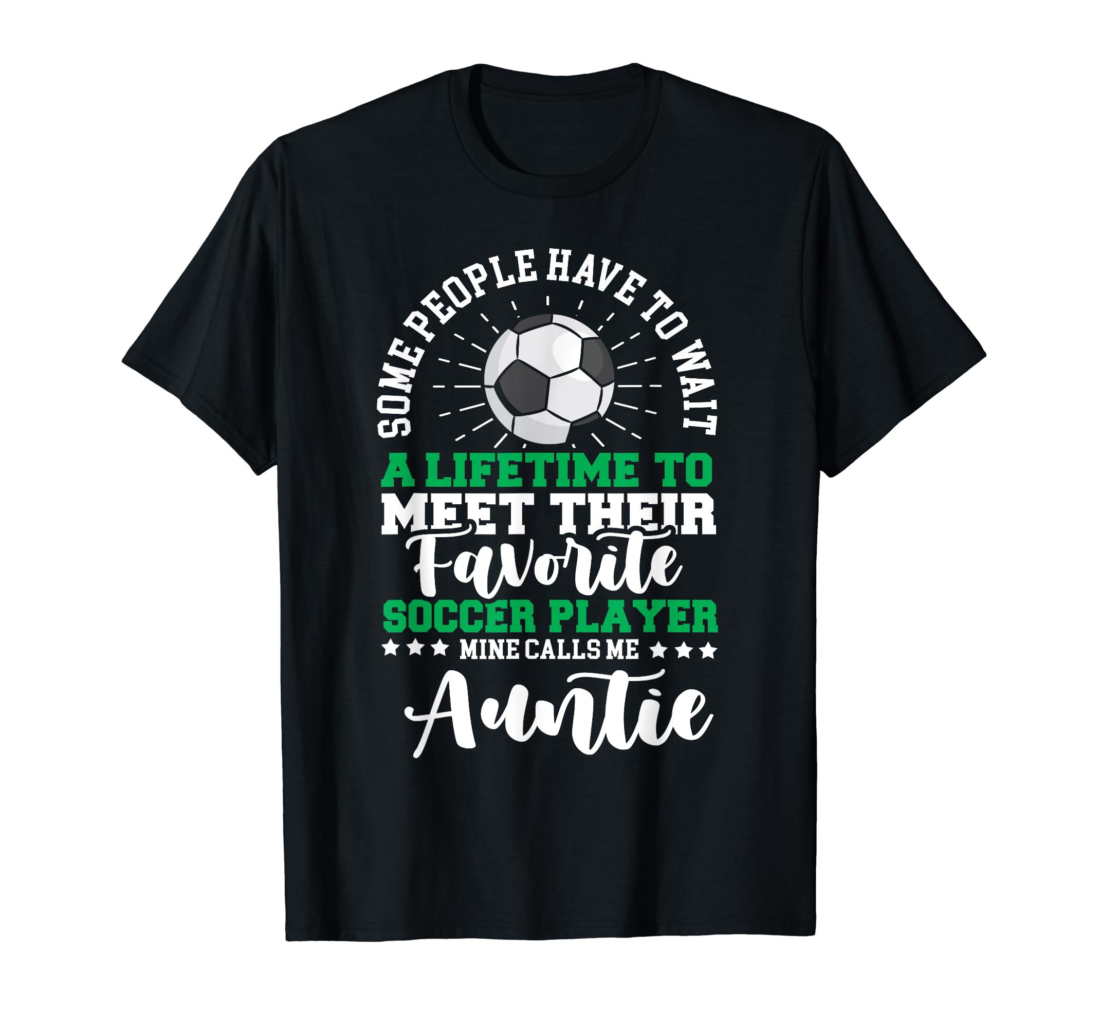 Soccer Player Aunt Mothers Day T-Shirt - Aesthetic Graphic for Adults - T-Shirt, Sweatshirt, Hoodie