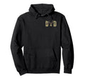 Old School Dad Hunting Logo Camouflage Hoodie - Trendy Graphic for Adults - T-Shirt, Sweatshirt, Hoodie