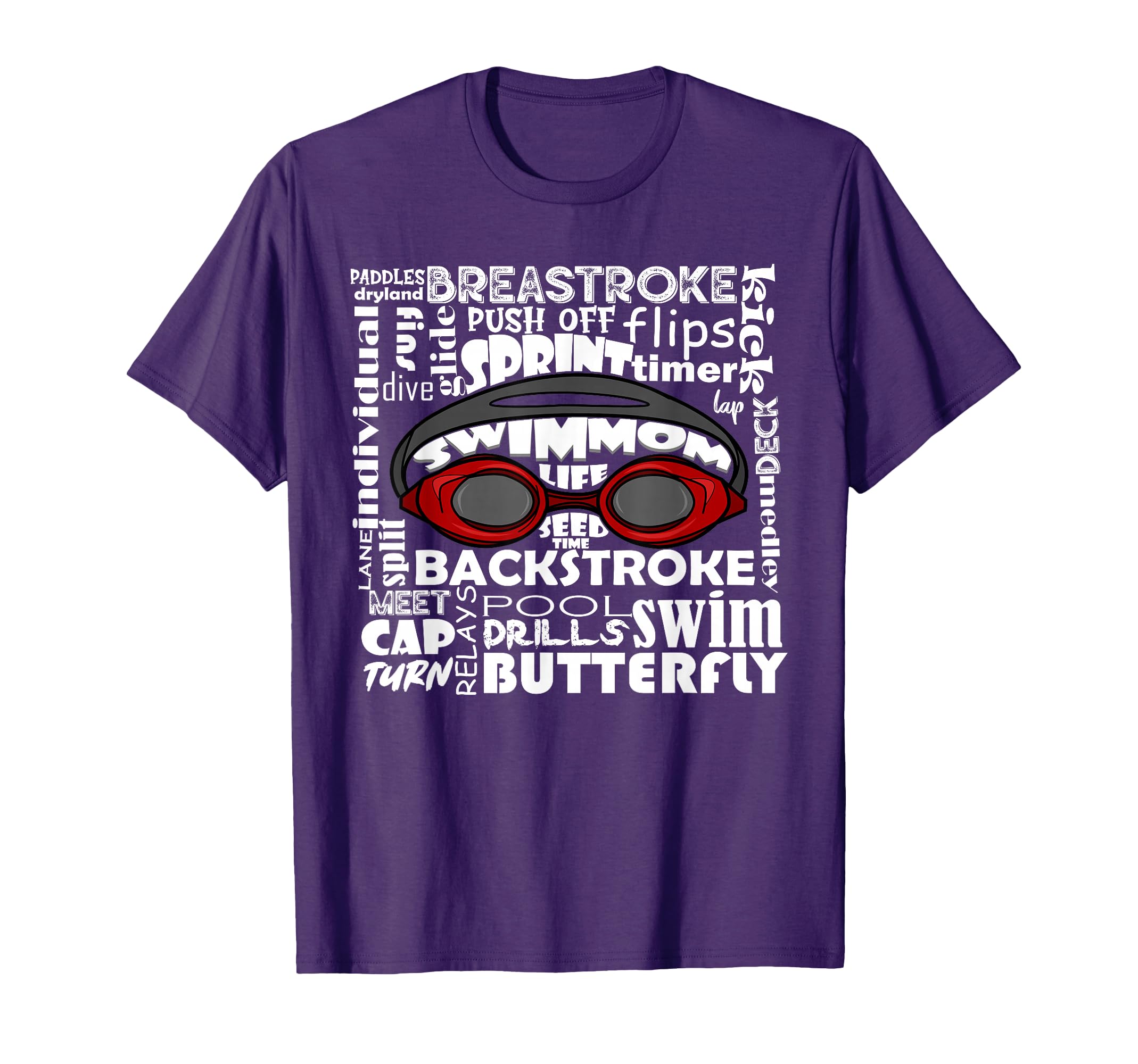 Swim Mom Swimmer Funny Swimming Sport T-Shirt - Trendy Graphic Men Women - T-Shirt, Sweatshirt, Hoodie